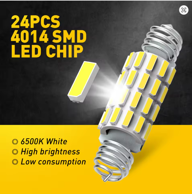 Ampolletas LED C5W / Festoon AUXITO – 6500K Blanco Ultra | Interiores