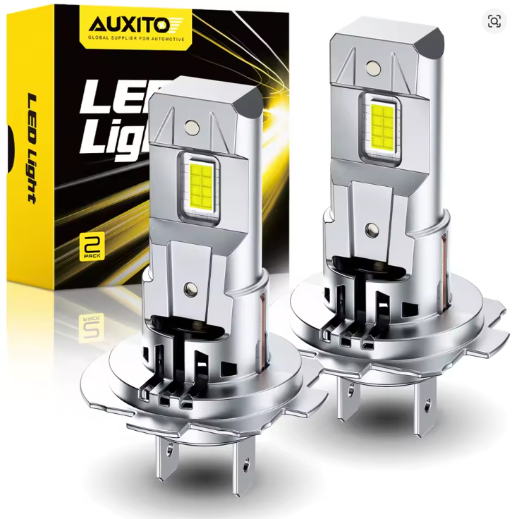 Ampolletas LED H7 AUXITO 6000K – +300% Iluminación