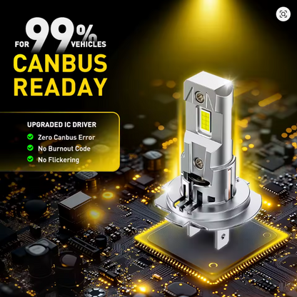 Ampolletas LED H7 AUXITO 6000K – +300% Iluminación